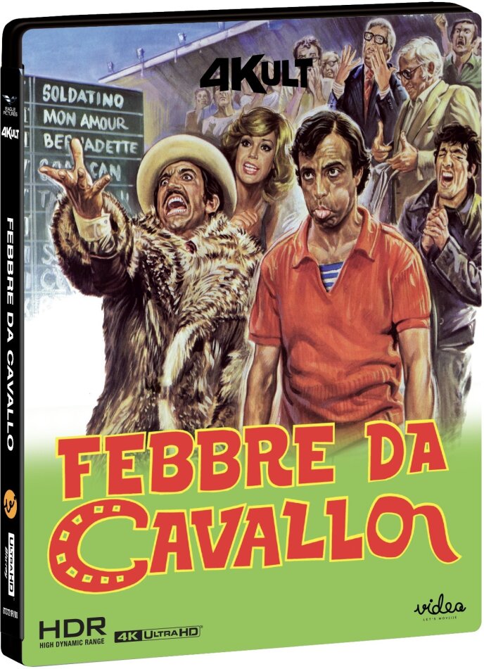 Febbre da cavallo (1976) 4Kult, + Card, 4K Ultra HD + Blu-ray