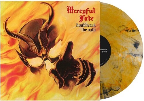 Mercyful Fate - Don't Break The Oath 2026 Reissue, Metal Blade Records, Black/Yelloe/Orange Smoke Vinyl, LP