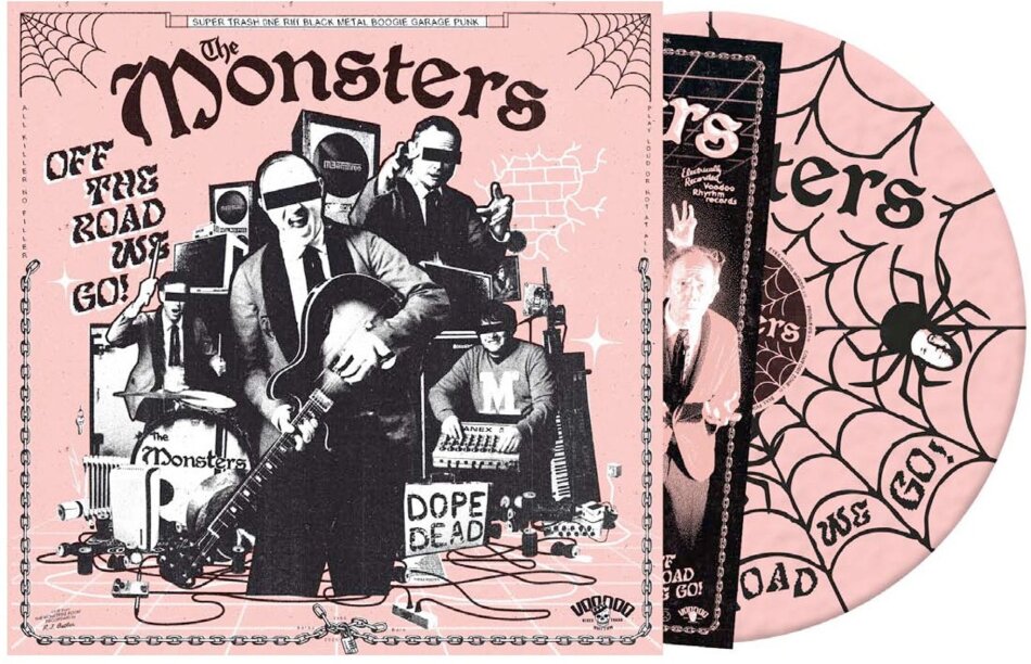 The Monsters - Off The Road We Go! Indies Only, Picture Disc, LP