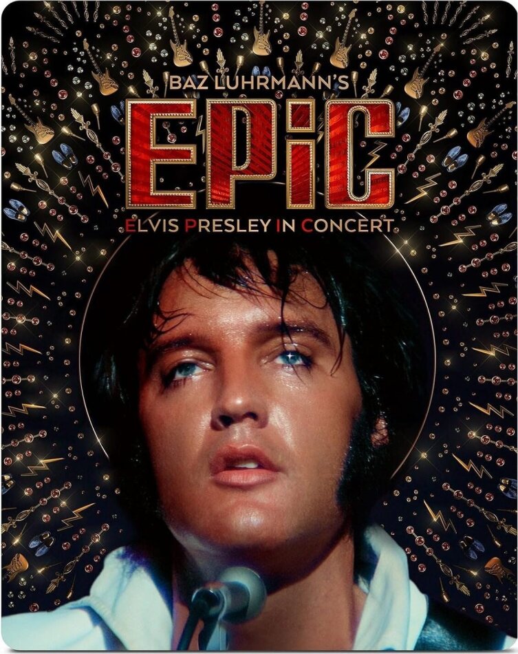 EPIC: Elvis Presley In Concert (2025) Edizione Deluxe Limitata, Steelbook, 4K Ultra HD + Blu-ray