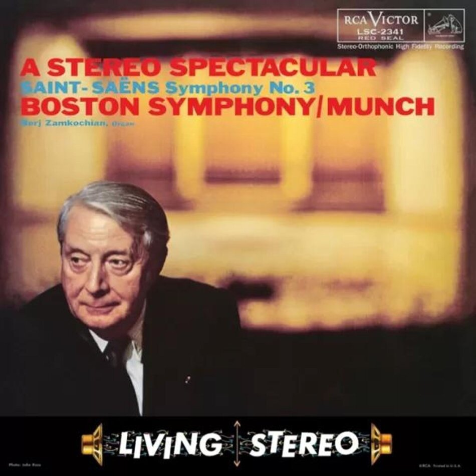 Camille Saint-Saëns (1835-1921), Charles Munch & Boston Symphony Orchestra - Symphony No. 3 - A Stereo Spectacular 2 LPs