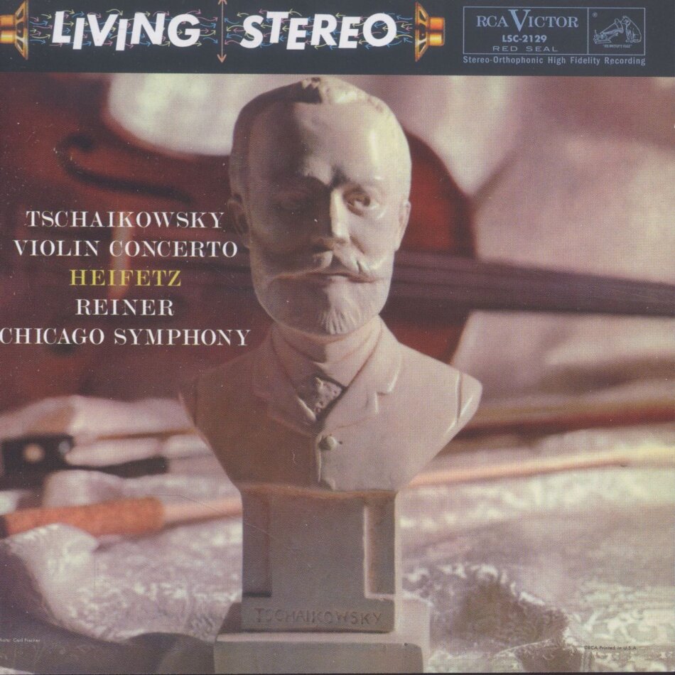 Peter Iljitsch Tschaikowsky (1840-1893), Fritz Reiner, Jascha Heifetz & Chicago Symphony - Violin Concerto ANALOGUE PRODUCTIONS (RCA LIVING STEREO)