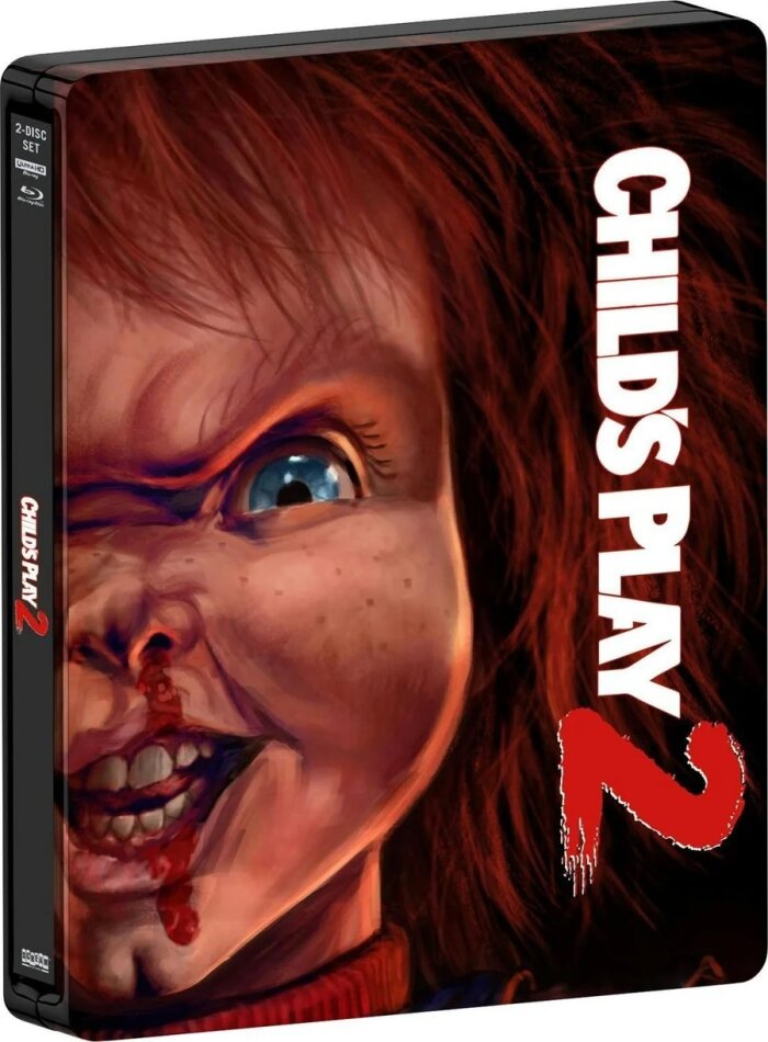 Child's Play 2 (1990) Edizione Limitata, Steelbook, 4K Ultra HD + Blu-ray
