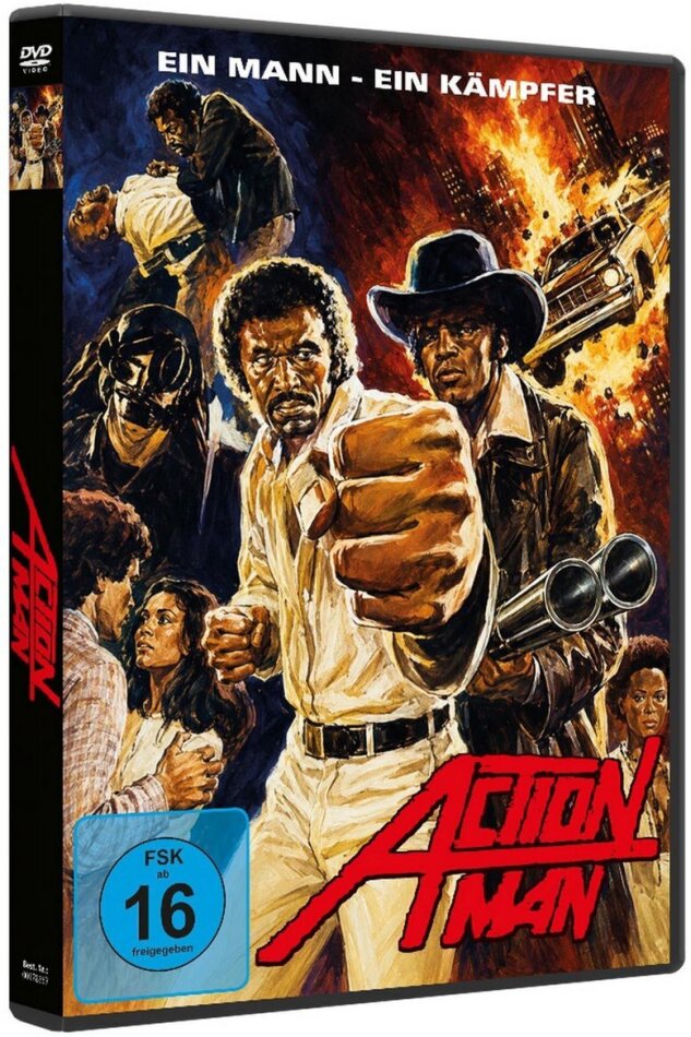 Action Man - Ein Mann, ein Kämpfer (1977) Pochette réversible