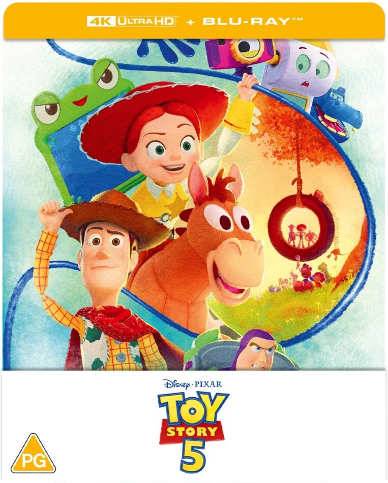 Toy Story 5 (2026) Limited Edition, Steelbook, 4K Ultra HD + Blu-ray