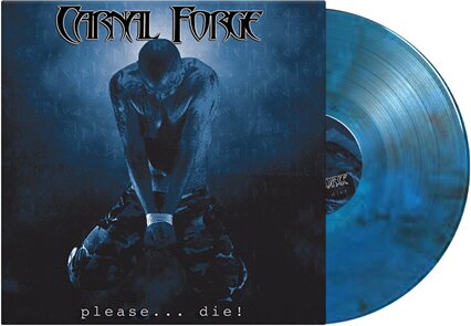Carnal Forge - Please... Die! 2026 Reissue, Funeral Blue Colored Vinyl, LP