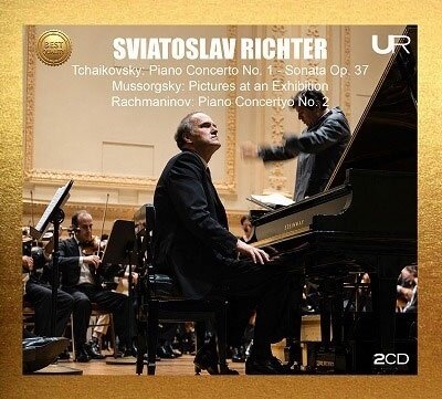 Peter Iljitsch Tschaikowsky (1840-1893), Modest Mussorgsky (1839-1881), Sergej Rachmaninoff (1873-1943) & Sviatoslav Richter - Piano Concerto 1, Pictures At An Exhibition, Piano Concerto No. 2 2 CD