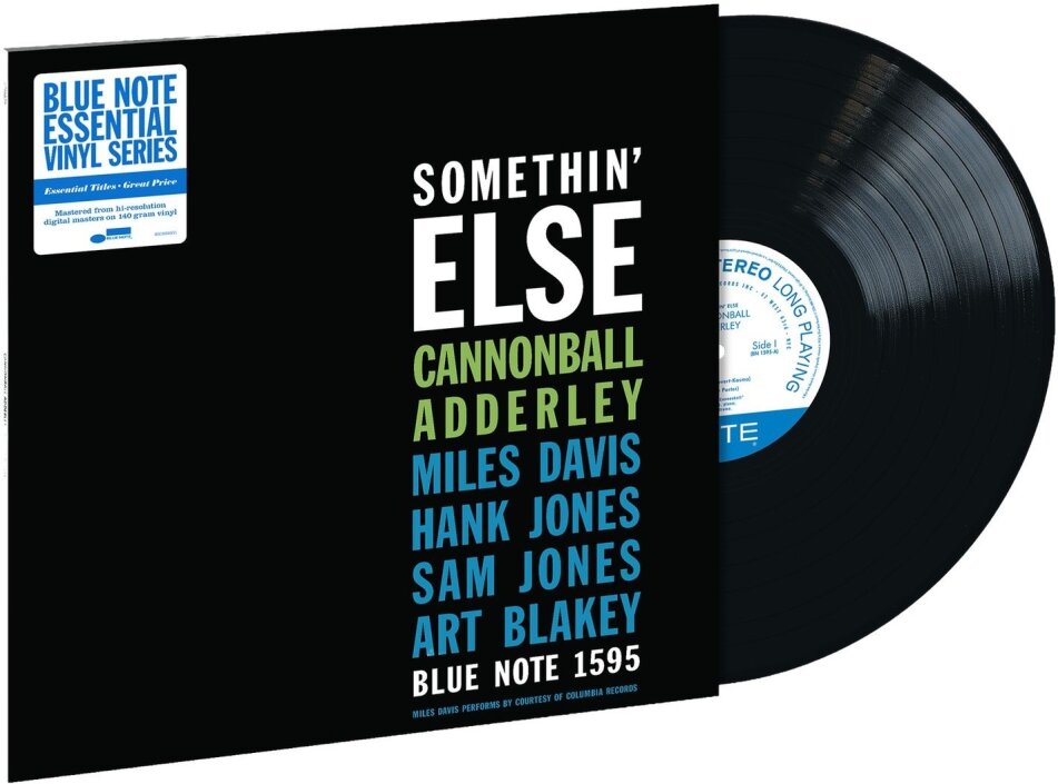 Cannonball Adderley - Somethin Else 2026 Reissue, Blue Note Essentials, 140 Gramm, LP