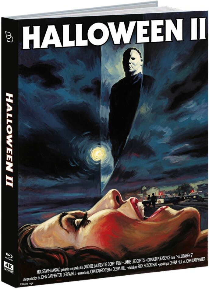 Halloween II (1981) Mediabook, 4K Ultra HD + Blu-ray