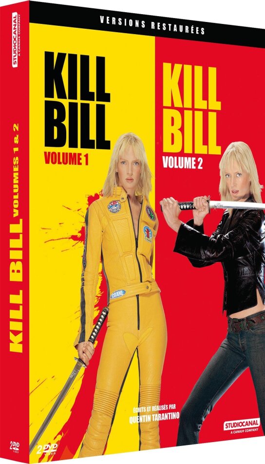Kill Bill: Vol. 1 (2003) / Kill Bill: Vol. 2 (2004) 2 DVDs