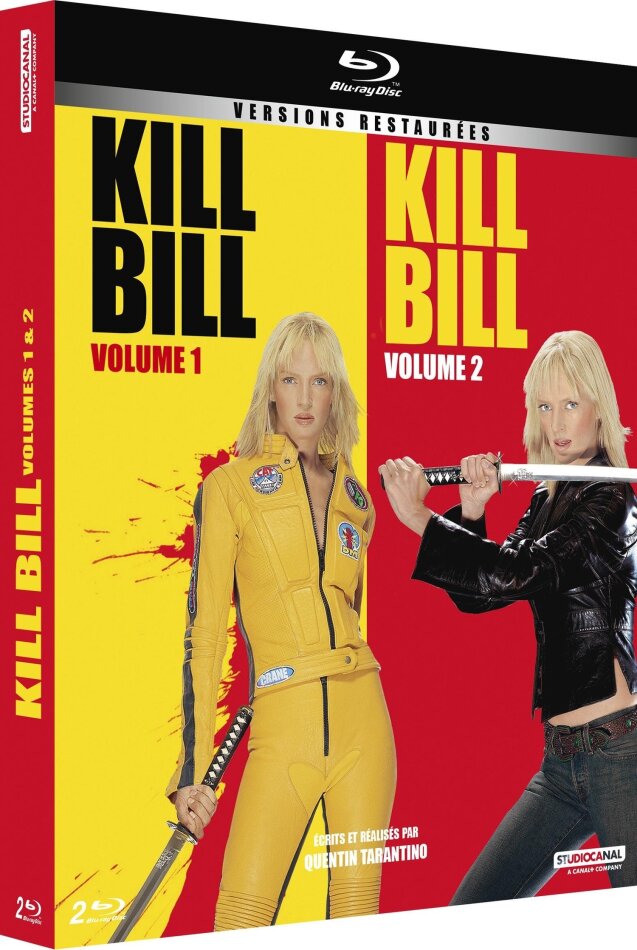 Kill Bill: Vol. 1 (2003) / Kill Bill: Vol. 2 (2004) 2 Blu-ray