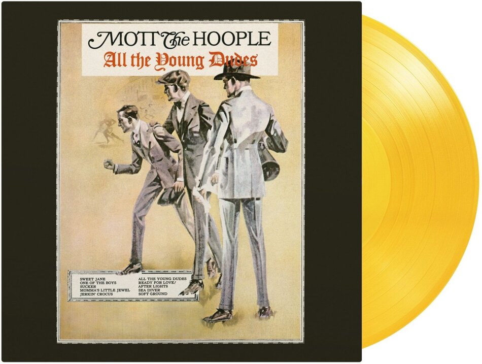 Mott The Hoople - All The Young Dudes 2026 Reissue, Music On Vinyl, Yellow Vinyl, LP