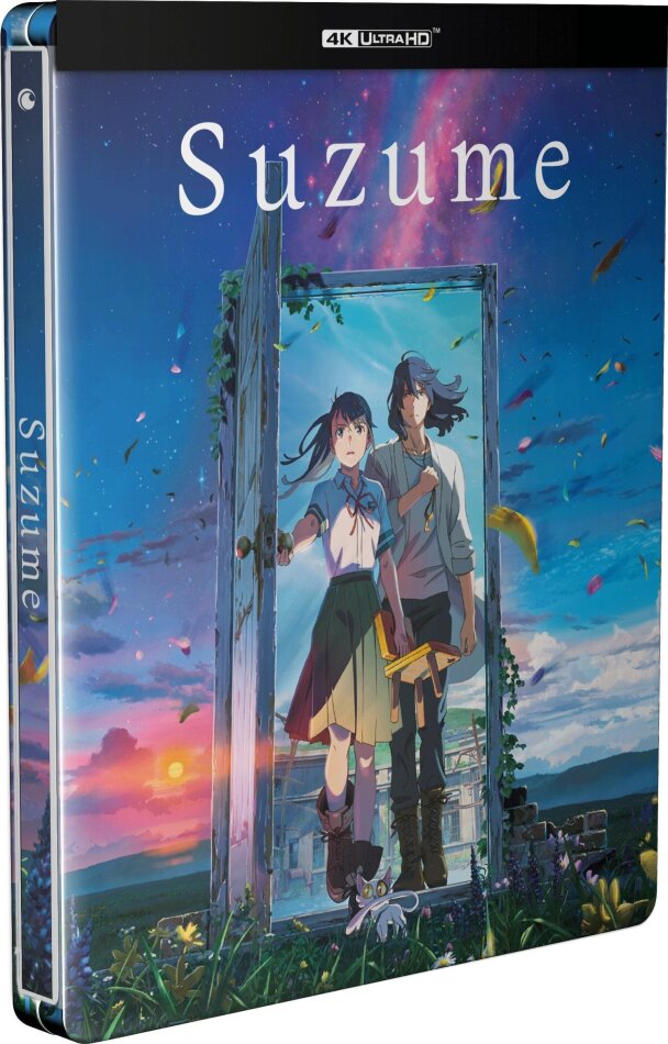Suzume (2022) Limited Edition, Steelbook, 4K Ultra HD + Blu-ray