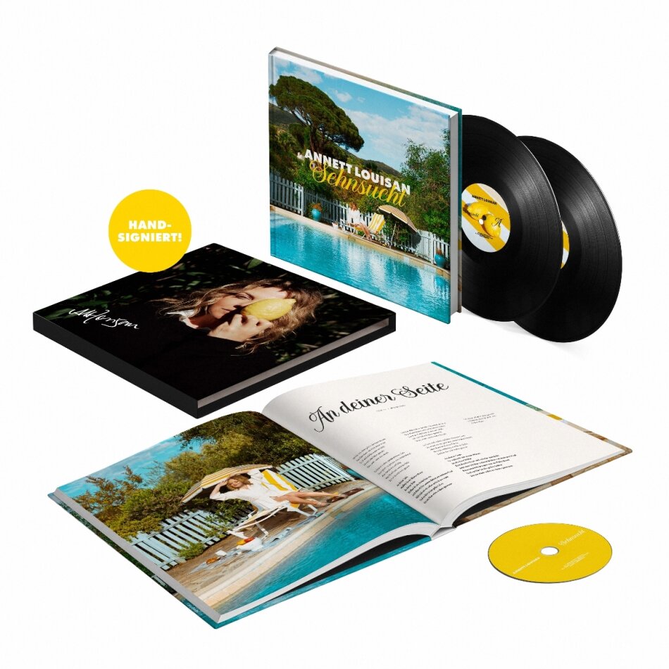 Annett Louisan - Sehnsucht Deluxe Edition, 2 LPs + CD