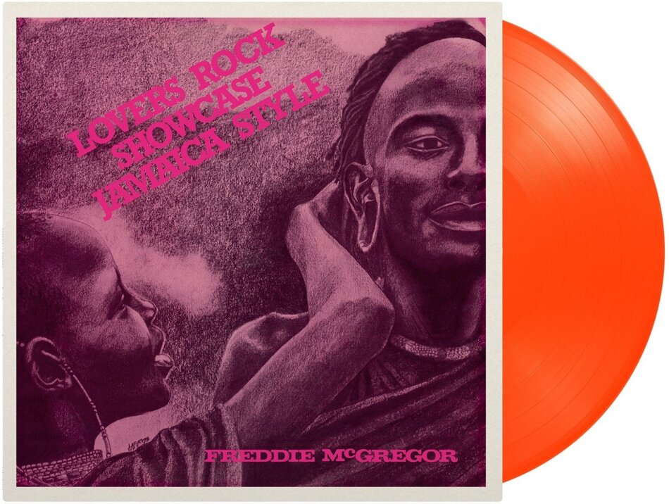 Freddie McGregor - Lovers Rock Showcase Jamaica Style Music On Vinyl, Orange Vinyl, LP