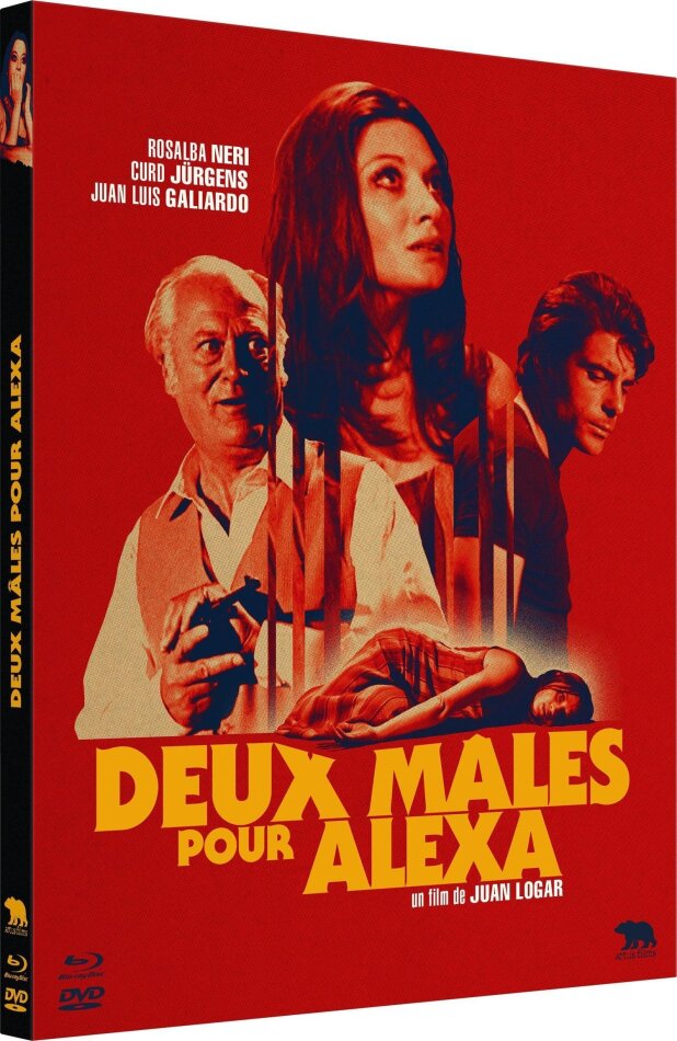 Deux mâles pour Alexa (1971) Blu-ray + DVD