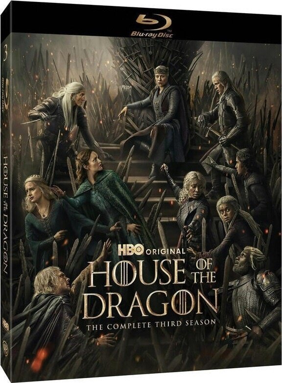 House of the Dragon (Game of Thrones) - Season 3 4 Blu-rays