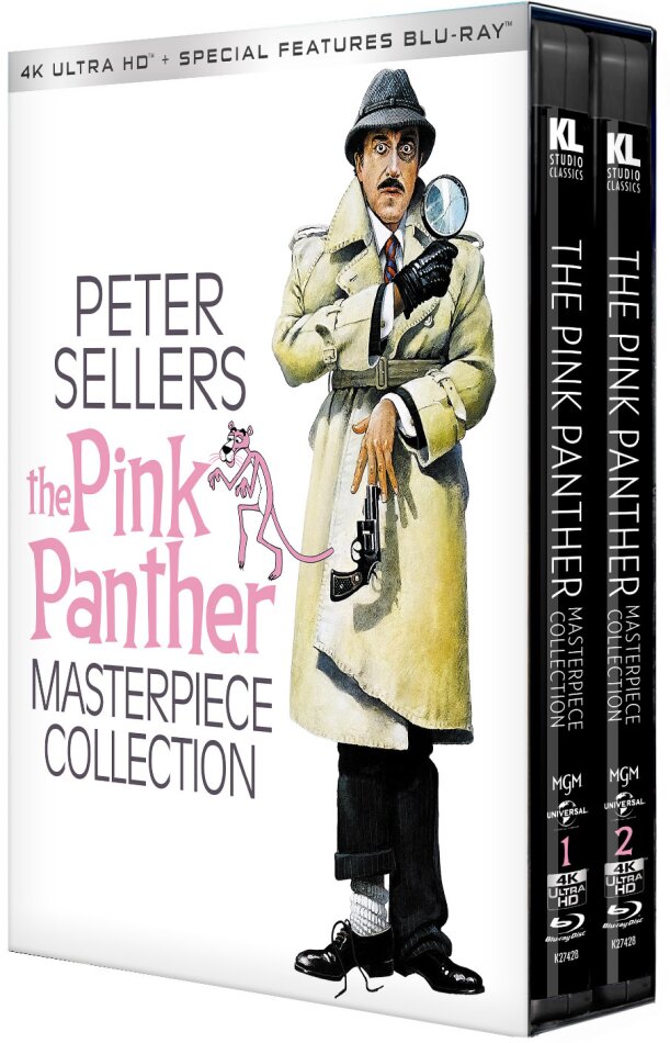 The Pink Panther Masterpiece Collection Kino Lorber Studio Classics, 5 4K Ultra HDs + Blu-ray
