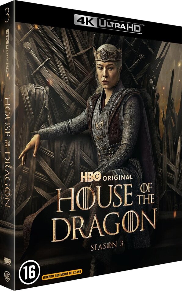 House of the Dragon (Game of Thrones) - Saison 3 4 4K Ultra HDs