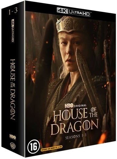House of the Dragon (Game of Thrones) - Saisons 1-3 12 4K Ultra HDs