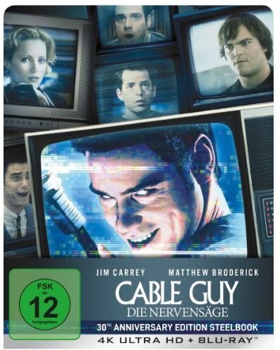 Cable Guy: Die Nervensäge (1996) 30th Anniversary Limited Edition, Steelbook, 4K Ultra HD + Blu-ray