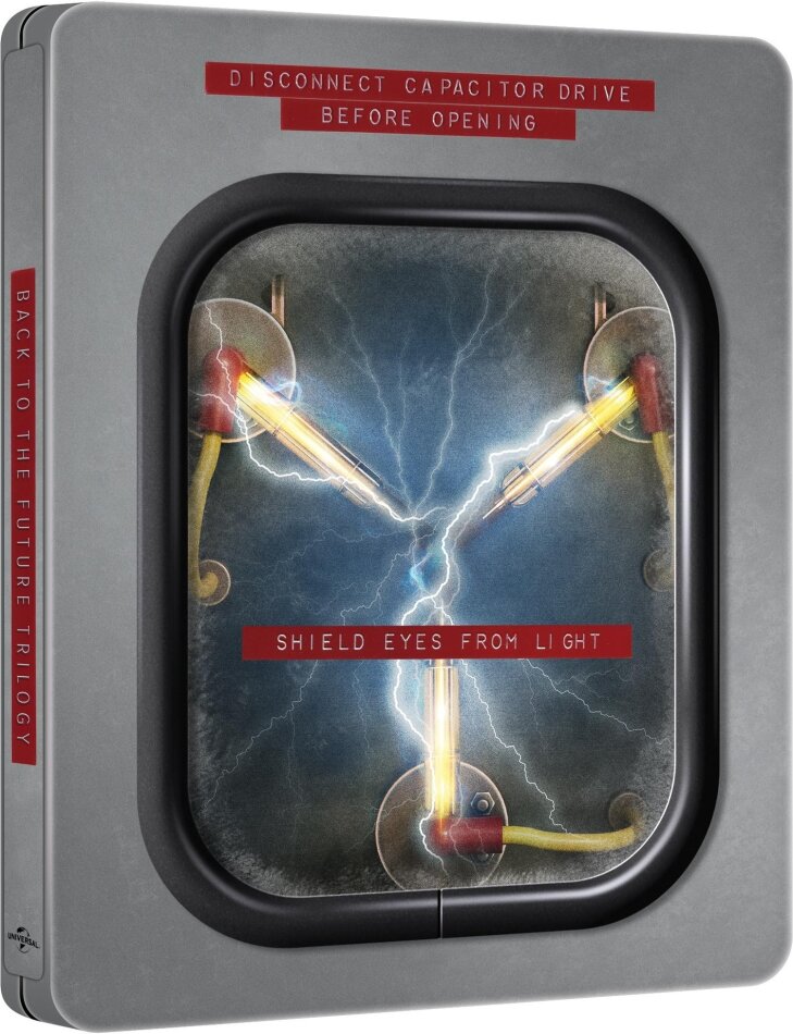 Retour vers le futur - Trilogie Limited Edition, Steelbook, 3 4K Ultra HDs + 2 Blu-rays