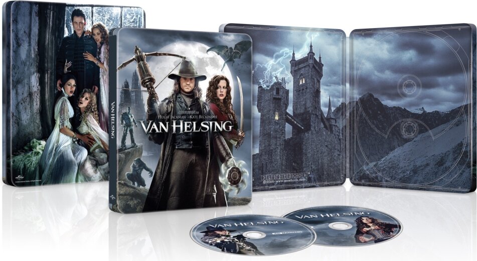 Van Helsing (2004) Edizione Limitata, Steelbook, 4K Ultra HD + Blu-ray
