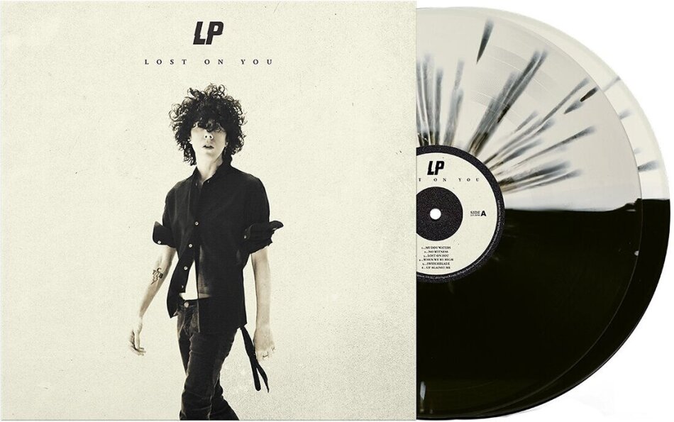 LP - Lost On You 2026 Reissue, BMG, Édition 10ème Anniversaire, Édition Deluxe, Black and White Splatter Vinyl, 2 LP