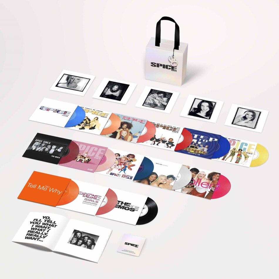 Spice Girls - The Singles Collection Colored, 14 7" Singles