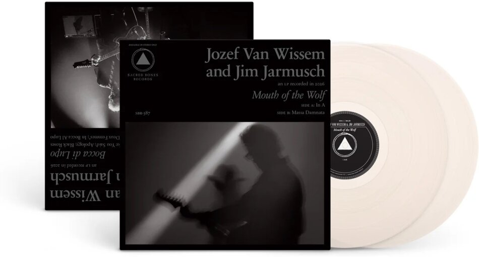 Jozef Van Wissem & Jim Jarmusch - Bocca Di Lupo And The Mouth Of The Wolf Cloudy Clear Vinyl, 2 LPs