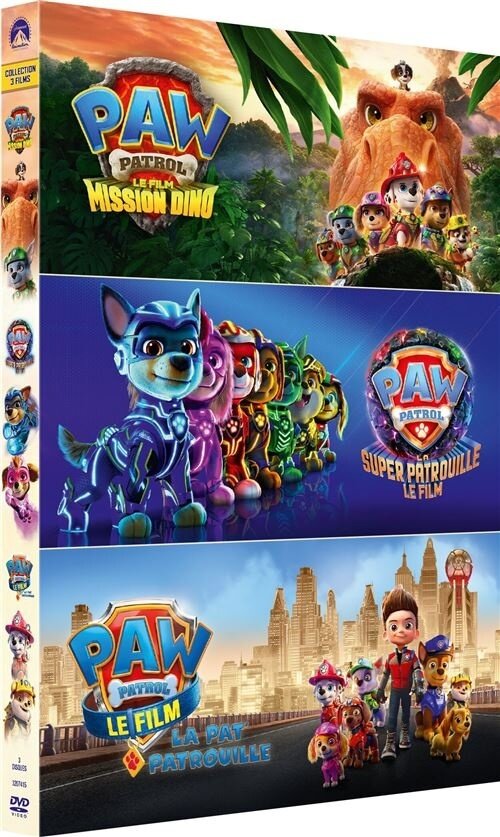 Pat' Patrouille - 3 films de wouf - Coffret 3 DVD