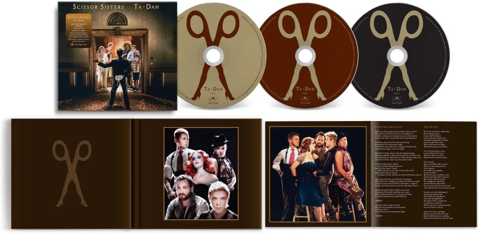 Scissor Sisters - Ta Dah! 2026 Reissue, Deluxe Expanded Edition, Polydor, 20th Anniversary Edition, 3 CDs