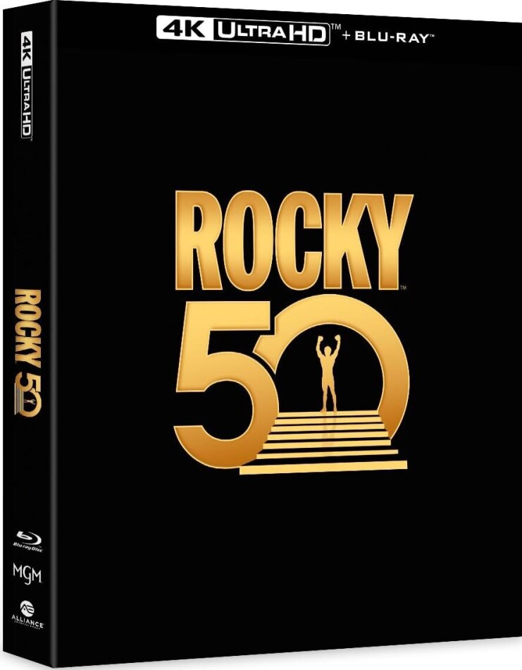 Rocky (1976) 50th Anniversary Limited Edition, Steelbook, 4K Ultra HD + Blu-ray