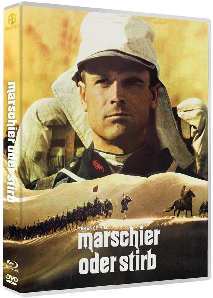 Marschier oder stirb (1977) Scanavo Box, Blu-ray + DVD