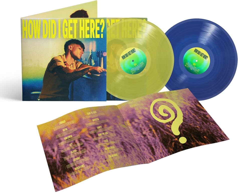 Louis Tomlinson - How Did I Get Here? Limited Deluxe Edition, Yellow/Blue Vinyl, 2 LPs